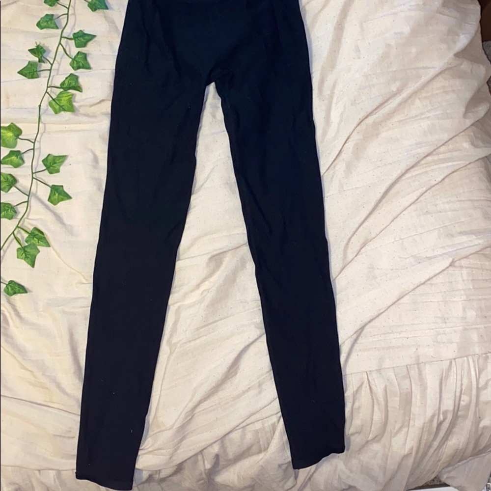 Rubbed Fabletics Black Leggibgs